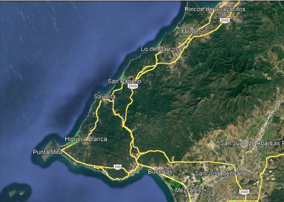Map-Puerto Vallarta-Nayarit-2de2